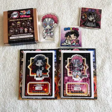 귀멸의 칼날 아카자 키부츠지 무잔 도우마 하쿠지 코유키 굿즈