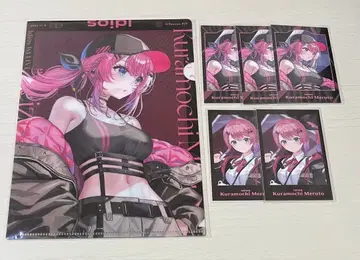 쿠라모치 메루토 Day2 폴라로이드풍 카드 니지산지 클리어 파일