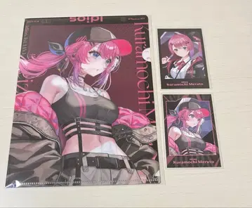 쿠라모치 메루토 Day2 폴라로이드풍 카드 니지산지 클리어 파일