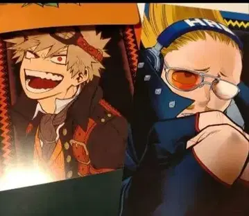 히로아카 원작 포스터 바쿠고 카츠키 선물 마이크