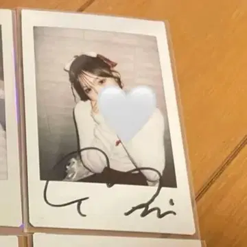 CUTIE STREE 후루사와 리사 프린트 폴라로이드, 사인 폴라로이드