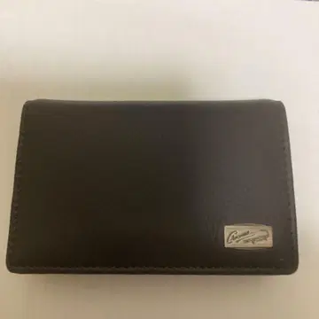 Cranes 다크 브라운 접이식 지갑