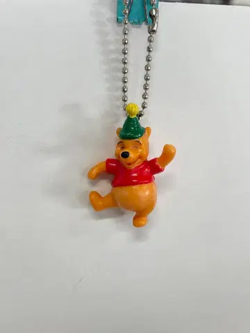 푸우 곰돌이 푸 쇼와 레트로 빈티지 키링 디즈니