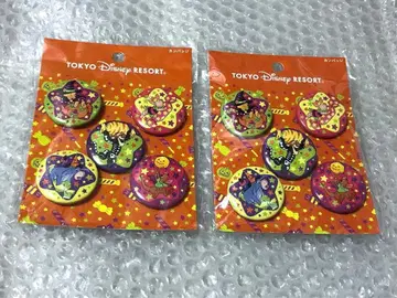 2세트 TDL 도쿄 디즈니 리조트 곰돌이 푸 티거 캔뱃지