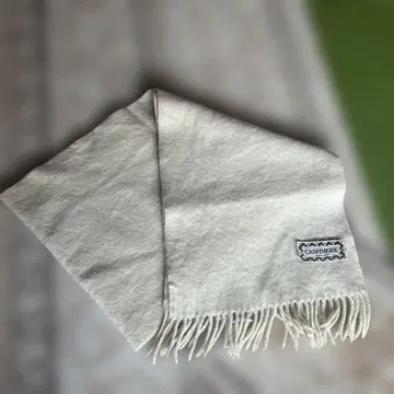 CASHMERE 캐시미어 머플러 아이보리