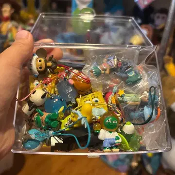 미국 캐릭터 키링 헤이세이 레트로 스트랩 묶음 판매