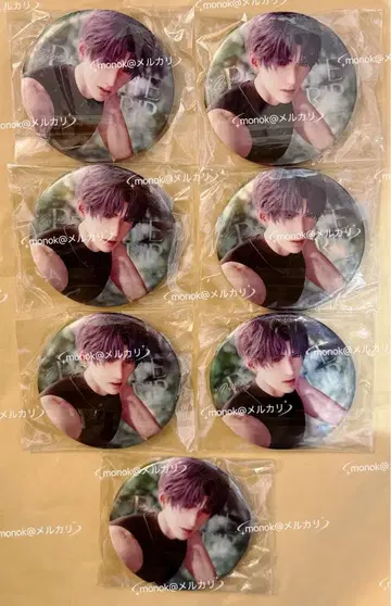 연애와 심공 호무라 캔뱃지 7개 세트