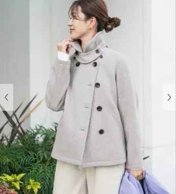 URBAN RESEARCH DOORS 숄카라 2WAY 숏코트