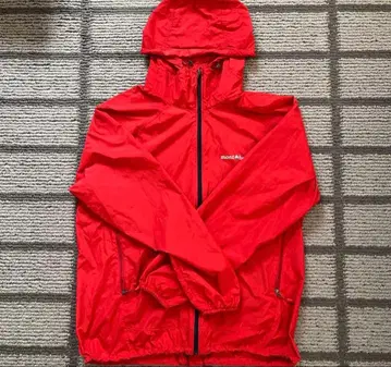 mont-bell 레드 나일론 자켓 M