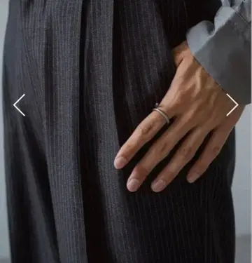 [ philme ] 17 ) stripe tuck pants gray1