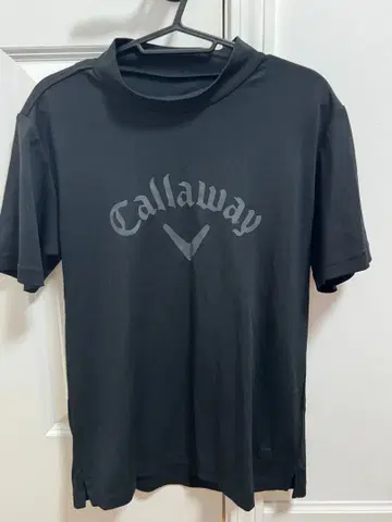 Callaway 프론트 로고 모크넥 셔츠 골프웨어