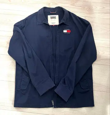 TOMMY JEANS 네이비 집업 자켓 S 사이즈