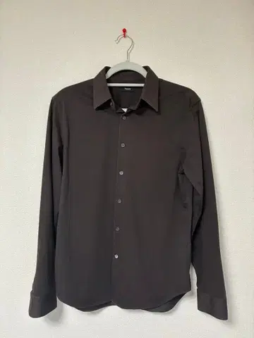 [ 5일 한정 판매 ] Theory 띠어리 긴팔 셔츠 S 사이즈 브라운