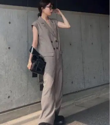 Ameri vintage MINI CHECK JACKET ROMPERS