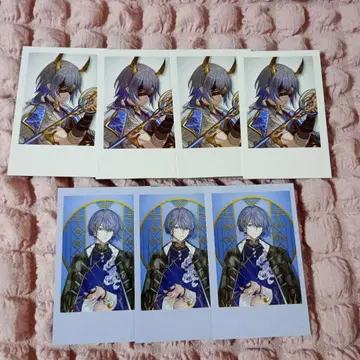 니지산지 코야나기 로우 폴라로이드풍 카드 모음