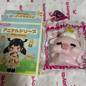 mellojoy 스퀴즈 ZOO 애니멀 시리즈 샤워 아기 돼지 3