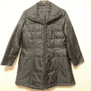 블랙 퀼팅 다운 자켓 44