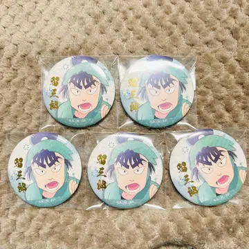 닌타마 란타로 금박 카미아니 캔뱃지 식만 유자부