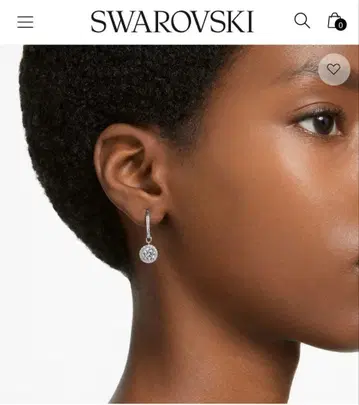 새상품 SWAROVSKI Una Angelic 귀걸이 스와로브스키