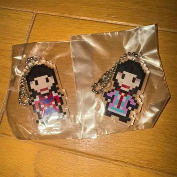 BiSH 픽셀 키링 린린 2개 세트 비쉬