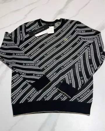 ST ANDREWS 스웨터 골프웨어 택 포함 새상품