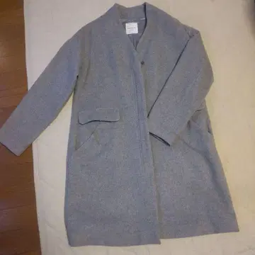 OUVRAGE CLASSE 그레이 체스터 코트 일본제