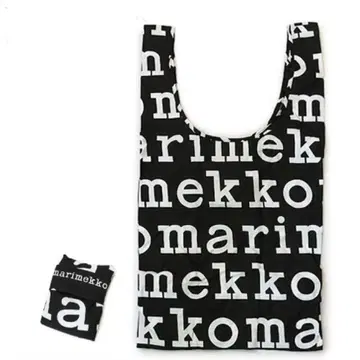 marimekko 로고 프린트 에코백