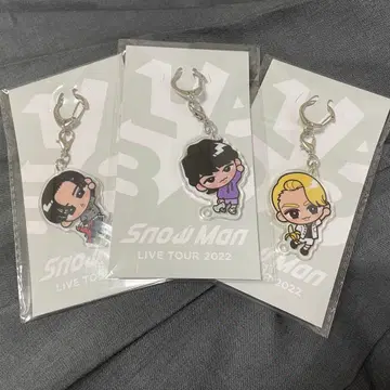 Snow Man 후카사와 라울 메구로 스노치루 아크릴 키링