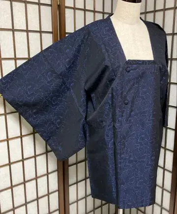 C5 화학 섬유 겨울용 벨벳 린나 코트 기모노