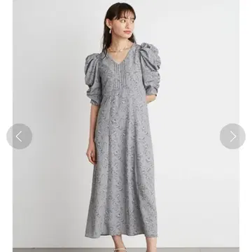 [ 중고 ] 릴리 브라운 페이크 튤 플라워 원피스