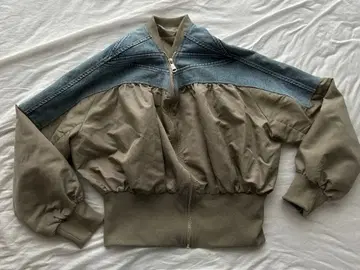 Three Four Time 도킹 데님 블루종