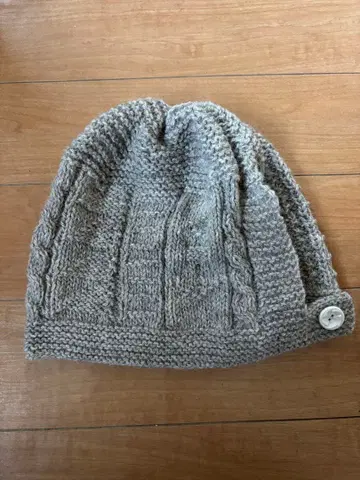 손뜨개질 케이블 짜임 니트 모자