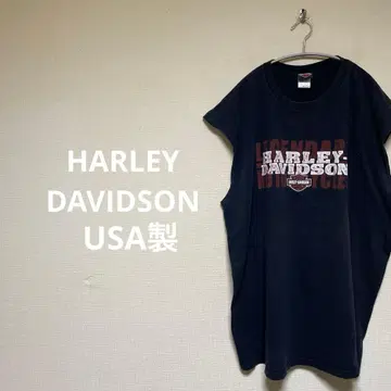 HARLEY DAVIDSON USA 탱크탑 블랙