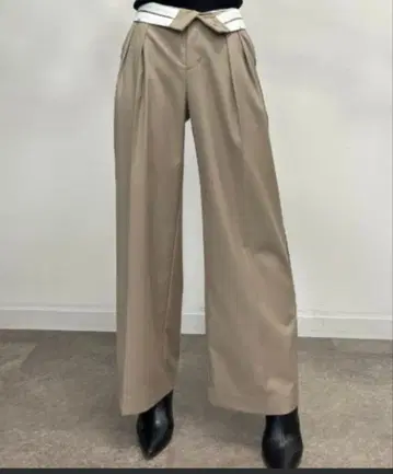 anuans 2WAY 마벨 와이드 팬츠 S 사이즈