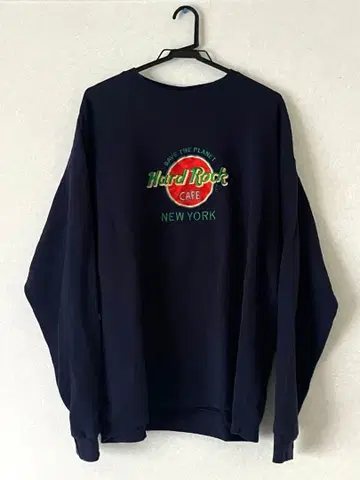 하드 록 카페 뉴욕 트레이닝복 맨투맨