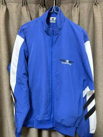 Champion 파랑 나일론 자켓 팬츠 세트 셋업