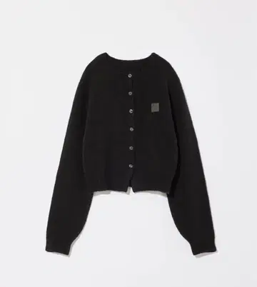 Eaphi COMPACT LOGO KNIT CARDIGAN