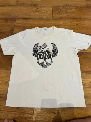 리얼 맥코이 BUCO 부코 흰색 화이트 T셔츠