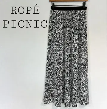 로페피크닉 롱 스커트 꽃무늬 A라인 멋스러운 고급 깔끔한