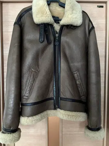 [ B-3 무스탕 자켓 ] L 사이즈