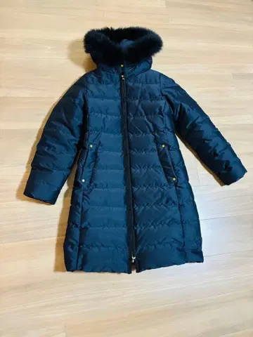 green lebel reraxing 퍼 달린 다운 코트