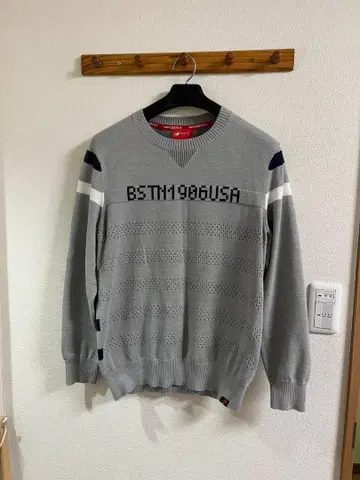 뉴발란스 골프 니트 (그레이)