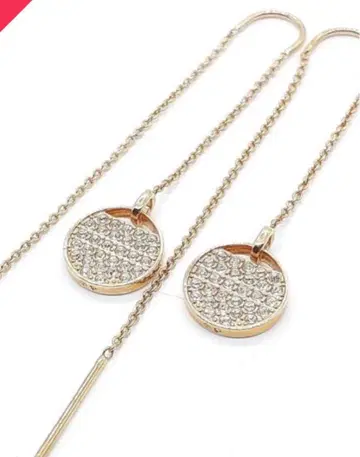 스와로브스키 Ginger 진저 귀걸이 골드