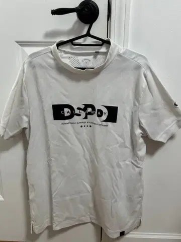 캘러웨이 반팔 골프웨어 화이트 L 사이즈