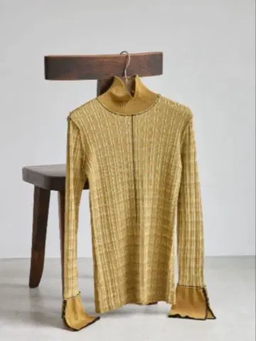 TODAYFUL 자카드 파이핑 니트