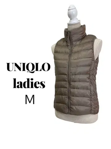 UNIQLO 유니클로 울트라 라이트 다운 베스트 라이트 브라운 여성용 M