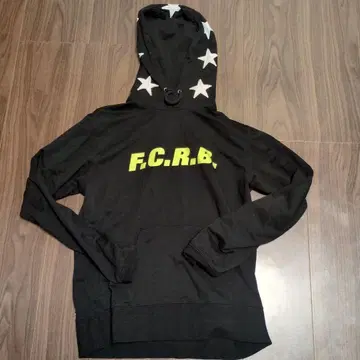 F.C.R.B. 블랙 후드티 S 사이즈