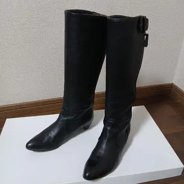 라보키고시 웍스 롱 부츠 블랙