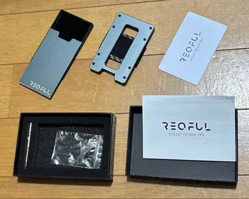 [REQFUL] 1.0 그레이 카드 케이스 경량 알루미늄 그레이