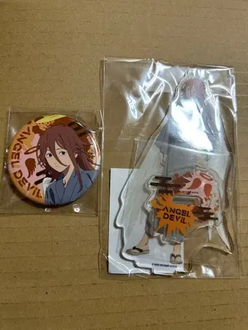 체인소 맨 OMATSURI POP UP 아크릴 스탠드 캔뱃지 천사의 악마